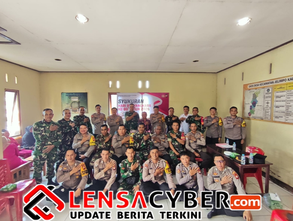 Kehangatan TNI-Polri di Polsubsektor Jelimpo