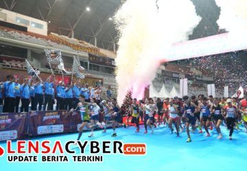 Sumsel Bhayangkara Run 2026 Sukses Digelar, Ribuan Pelari Padati Jakabaring Sport City Palembang