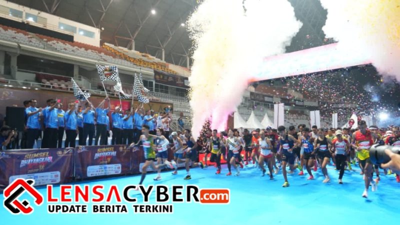 Sumsel Bhayangkara Run 2026 Sukses Digelar, Ribuan Pelari Padati Jakabaring Sport City Palembang