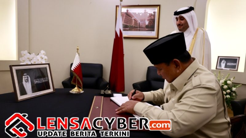 Prabowo Sampaikan Belasungkawa atas Wafatnya Sheikh Hamad bin Khalifa Al Thani