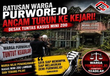 Desakan Menguat, Warga Purworejo Siapkan Audiensi ke Kejari Tuntut Kejelasan Penanganan Kasus Mini Zoo