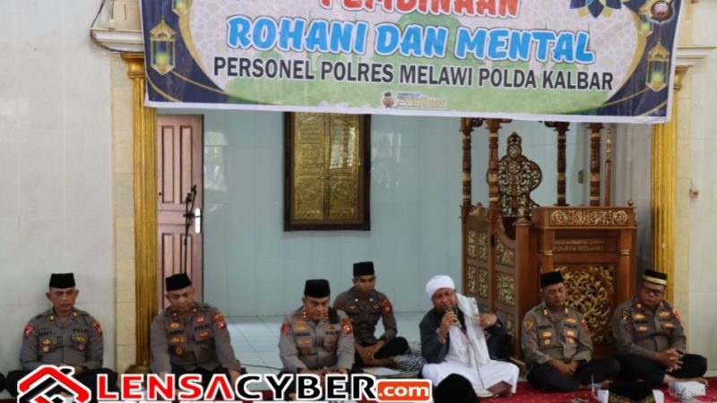 Pembinaan Rohani dan Mental, Polres Melawi Perkuat Keimanan dan Integritas Personel