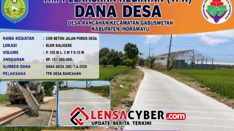 Kini Warga Blok Kaligede Tersenyum, Dana Desa 2026 Wujudkan Jalan Cor Beton yang Lama Dinantikan