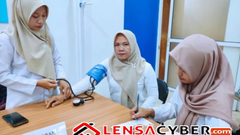 Jajaran Dinas Kominfo Lampung Timur Sukseskan Percepatan Pemeriksaan Kesehatan Gratis