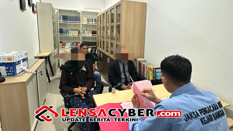 Polsek Bunta Limpahkan Pasutri Tersangka Pembobolan Rumah ke Kejari Banggai