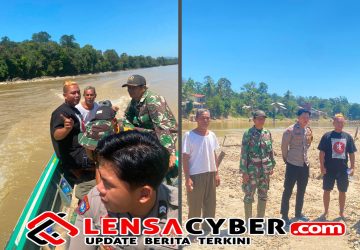 Gercep Tindaklanjuti Dugaan PETI, Polsek Nanga Tayap Bersama TNI dan Pemdes Cek Lokasi di Mensubang
