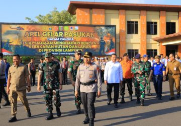 Hadapi Ancaman El Niño, Polda Lampung Perkuat Kesiapsiagaan Nasional Antisipasi Karhutla ‎
