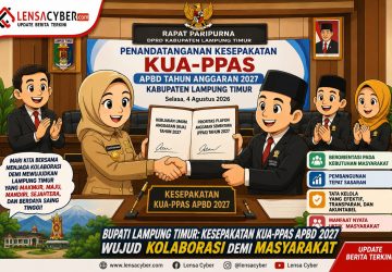 Tandatangani KUA-PPAS 2027, Bupati Lampung Timur Tegaskan Anggaran Berorientasi Masyarakat