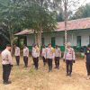 Jelang Penyampaian Aspirasi Warga di PT Palma, Kapolsek Sayan Pimpin Apel Kesiapan Personel