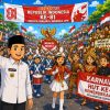 Wakil Bupati: Semangat Kemerdekaan Membara Warnai Karnaval di Sukadana