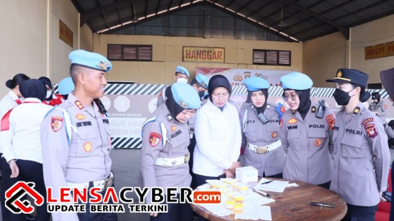 Tingkatkan Integritas, Pakor Polwan Polda Kalbar Gelar Gaktibplin Serentak Hingga Jajaran Polres