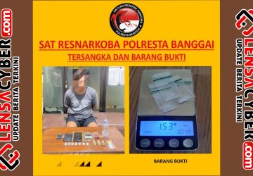 Polisi Bekuk Pemuda di Bungin Timur, 7 Paket Sabu Ditemukan