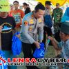 Kapolresta Banggai Bersama BTOF Overland Luwuk Bagikan 30 Paket Bansos untuk Warga Lamala