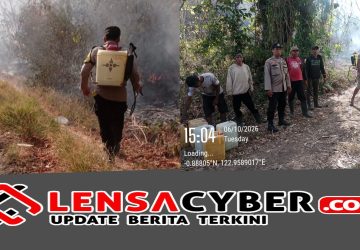 Polisi dan Warga Bahu Membahu Padamkan Karhutla di Buon Mandiri, 20 Hektare Lahan Terbakar