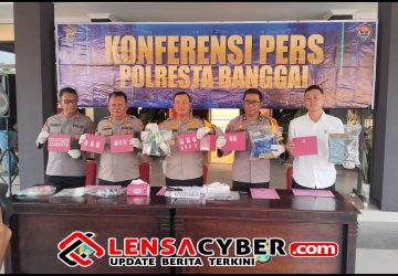 10 Orang Terjerat Kasus Narkoba, Polresta Banggai Amankan 34 Sachet Sabu