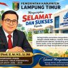 Pemkab Lampung Timur Ucapkan Selamat Kepada Dr. Rustam Effendi Dilantik Jadi Komisaris Utama PT. BPR Lampung Timur