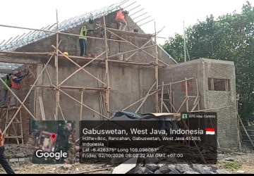 Rp352 Juta Digelontorkan untuk RKB SMKN 1 Gabuswetan, Baja Ringan Diduga Bekas Jadi Sorotan