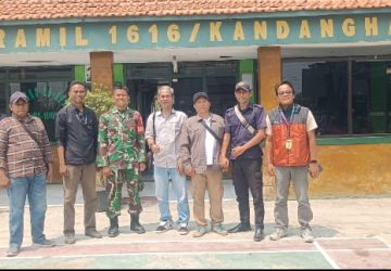 Bangun Sinergitas, Komunitas Jurnalis Pantura Indramayu (KJPI) Gelar Silaturahmi ke Koramil 1616/Kandanghaur Indramayu 