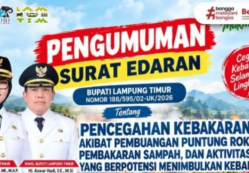 Peringatan dini cegah kebakaran, Pemkab Lampung Timur edarkan surat edaran
