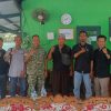Di Tengah Kesibukan Kedinasan Danramil 1611/Losarang, Tetap Sambut Hangat KJPI 