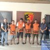 Bikin Geger! Jebol Tembok Gudang Pakai Mobil Pikap, 4 Pria di Natar Ditangkap, 21 Ban Disita! ‎