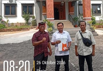 Warga Tawangsari Adukan Menara BTS ke Satpol PP, Minta Legalitas dan Izin Lingkungan Ditinjau