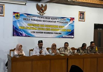 Sekcam Pemalang Tekankan Pentingnya Jaga Kedamaian Jelang Pencoblosan Pilkades Saradan