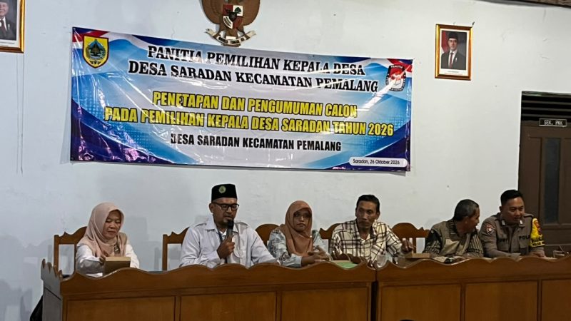 Sekcam Pemalang Tekankan Pentingnya Jaga Kedamaian Jelang Pencoblosan Pilkades Saradan