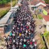 Jalan Paduraksa-Lobongkok Pemalang: Padat Aktivitas Karyawan PT Longwell Picu Kemacetan