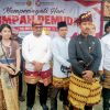 ‎MERIAH! Karang Taruna Desa Kelawi Gelar Peringatan Sumpah Pemuda ke-98, Ribuan Pelajar Tumpah Ruah Ikuti Karnaval‎