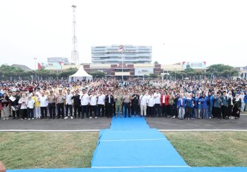 Momentum Sumpah Pemuda, 5.000 Mahasiswa dan Santri Gelar Konsolidasi Akbar di Mapolda Jatim