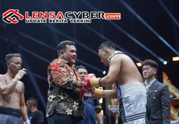 Kapolda Kalbar Serahkan Sabuk Emas dan Saksikan Kemenangan Daud Yordan di Kejuaraan Tinju Internasional ABF 2026