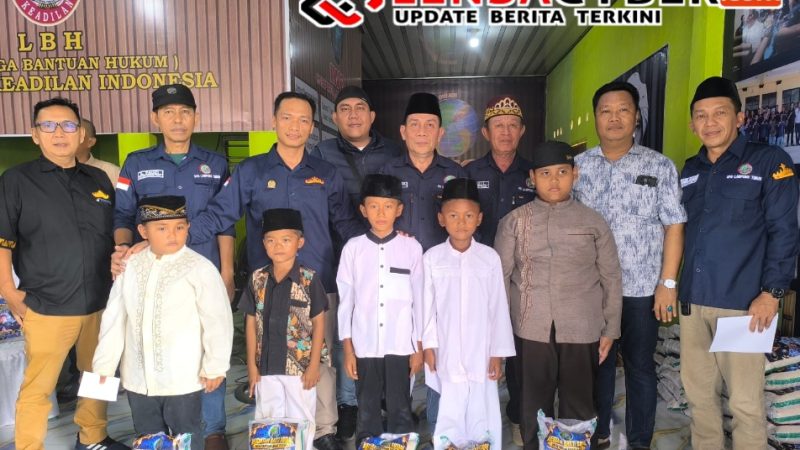 PD IWO Lampung Timur Santuni Anak Yatim Piatu dan Duafa, Dorong Kepedulian Sosial