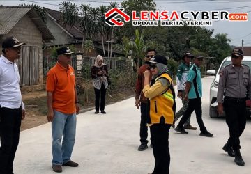 Bupati Ela Tinjau Perbaikan Jalan Braja Sakti–Sriminosari, Pastikan Kualitas dan Ketepatan Waktu