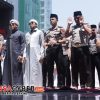 Berharap Bencana Karhutla lekas Berlalu puluhuan Personil Polres Pasuruan Bersama ribuan Santri PP. dalwa mencoba Mengetuk pintu Langit