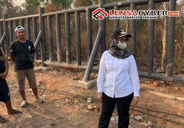 Bupati Lampung Timur Tinjau Pembangunan Menara Pantau Gajah di Kawasan Taman Nasional Way Kambas