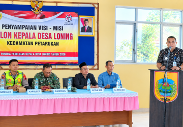 Camat Petarukan Muhibin Turun Langsung, Pastikan Pengundian Nomor Urut Pilkades Loning Berjalan Tertib